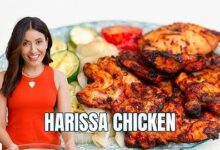 Συνταγή για κοτόπουλο με σάλτσα Χαρίσα